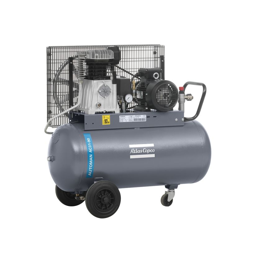 Atlas Copco AC31E90M – 3Hp 90L Air Compressor