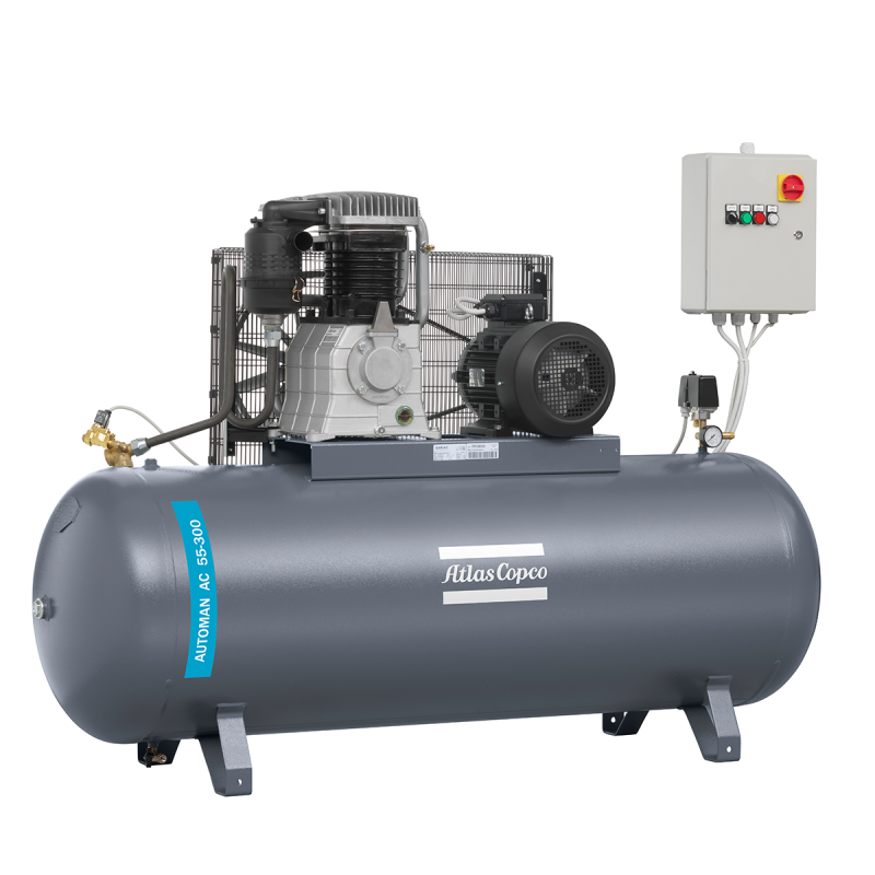 Atlas Copco AC55E300 – 5.5 Hp 300L Air Compressor