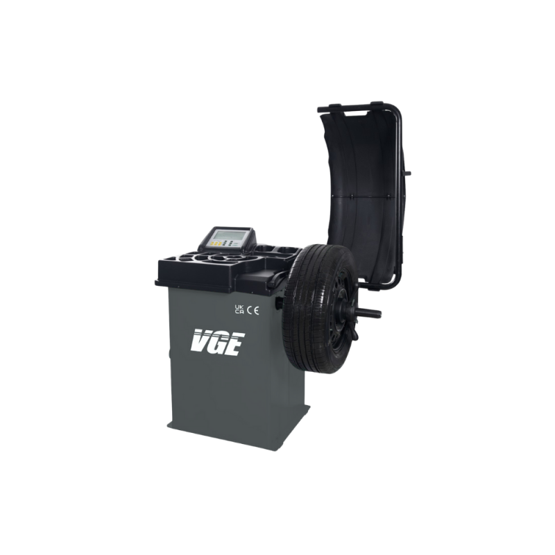 Semi-Auto Data Entry Semi Professional Wheel Balancer